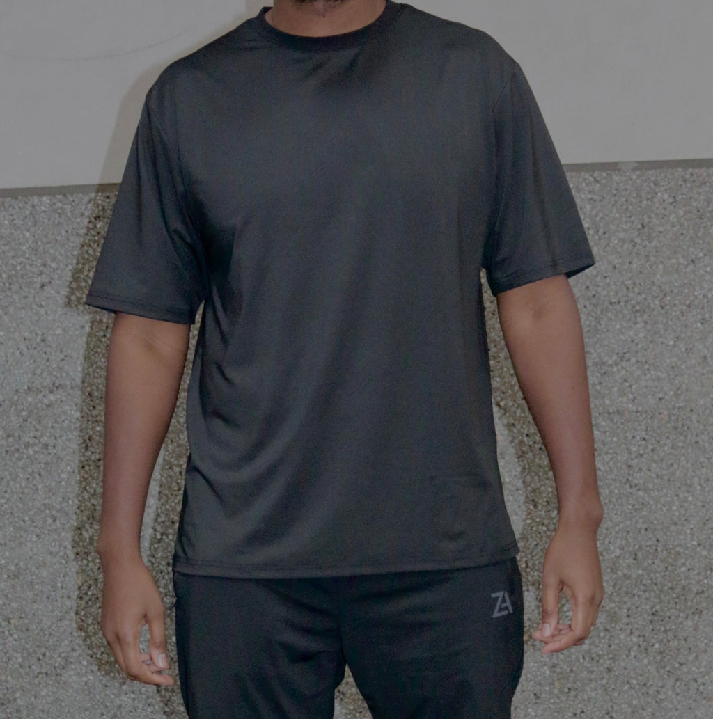 ZA -  Apex Oversize T-shirt - Midnight Black