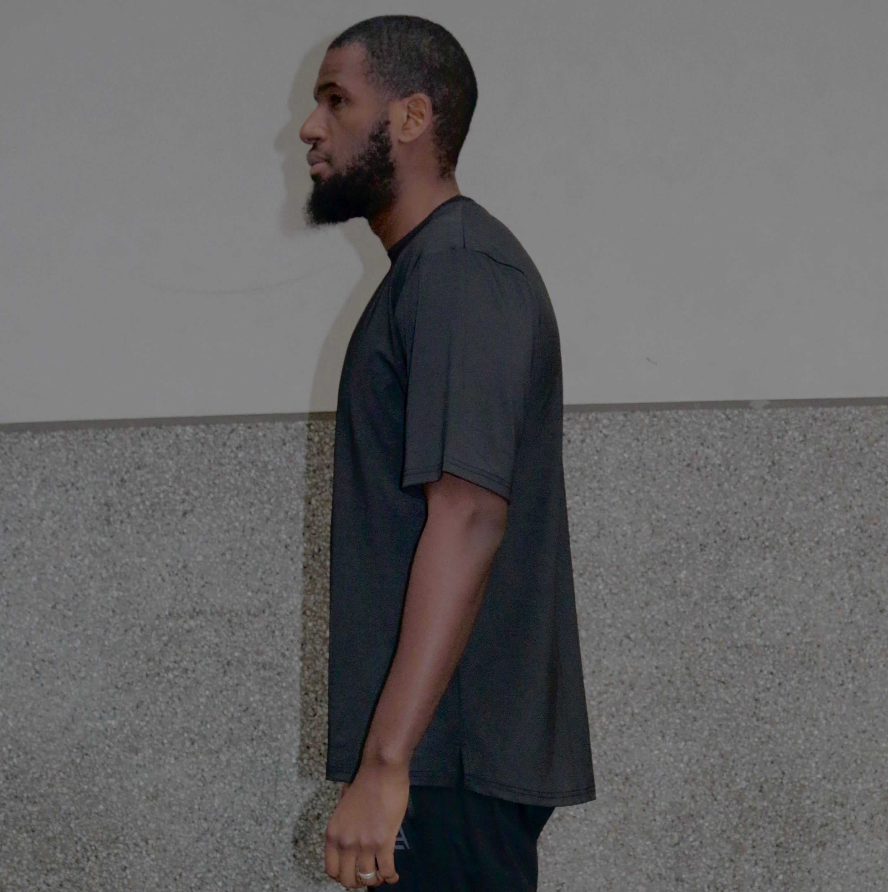 ZA -  Apex Oversize T-shirt - Midnight Black